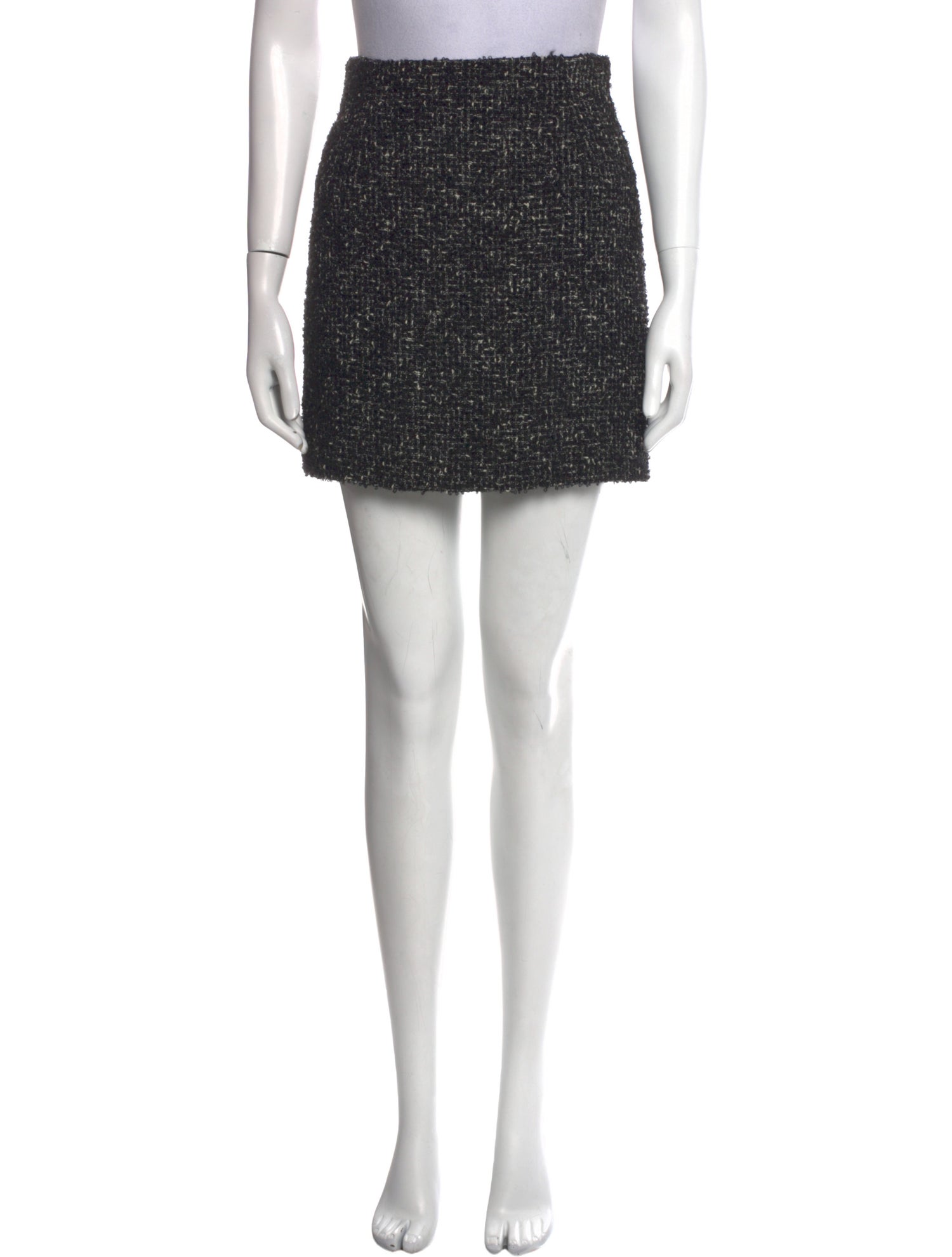Istante by Versace Wool Mini Skirt